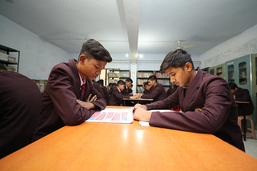 LIBRARY-2, Science English Medium School in Gandhinagar