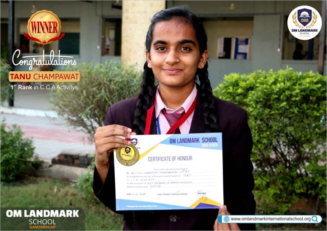 Certificates (2019-20) - om landmark school